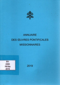 Image of Annuaire des Oeuvres Pontificales  Missionnaires