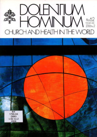 Image of Dolentium Hominum : Church and Health in the World no.62